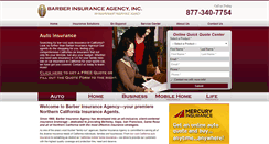 Desktop Screenshot of barberinsurance.com